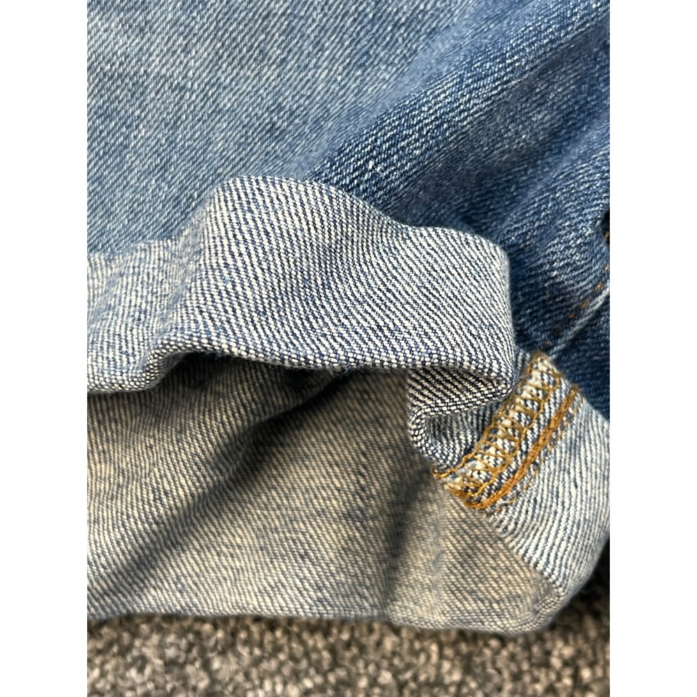 Re-Imagined by J.Crew Denim High Rise Cuffed Jean Shorts Women's 28 Medium Wash - Picture 10 of 12